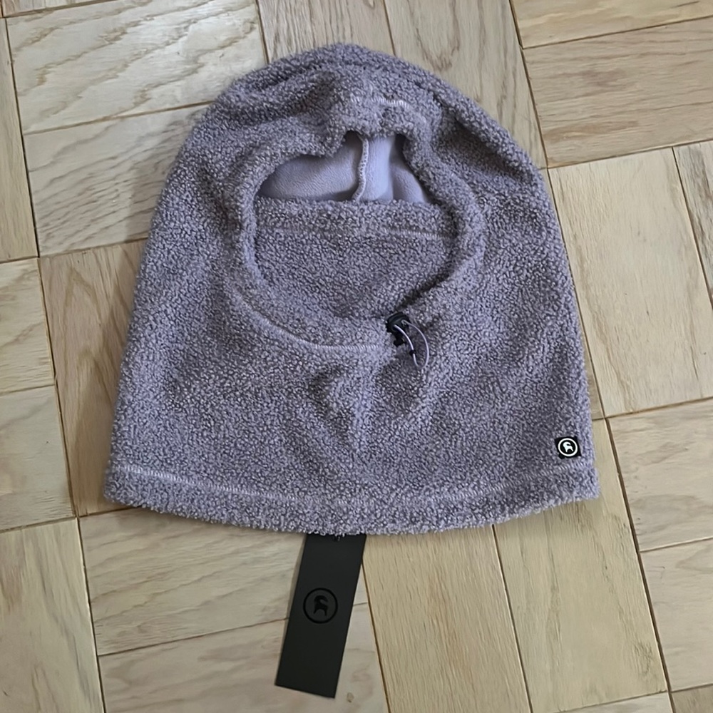 Purple backcountry neck balaclava -never worn-